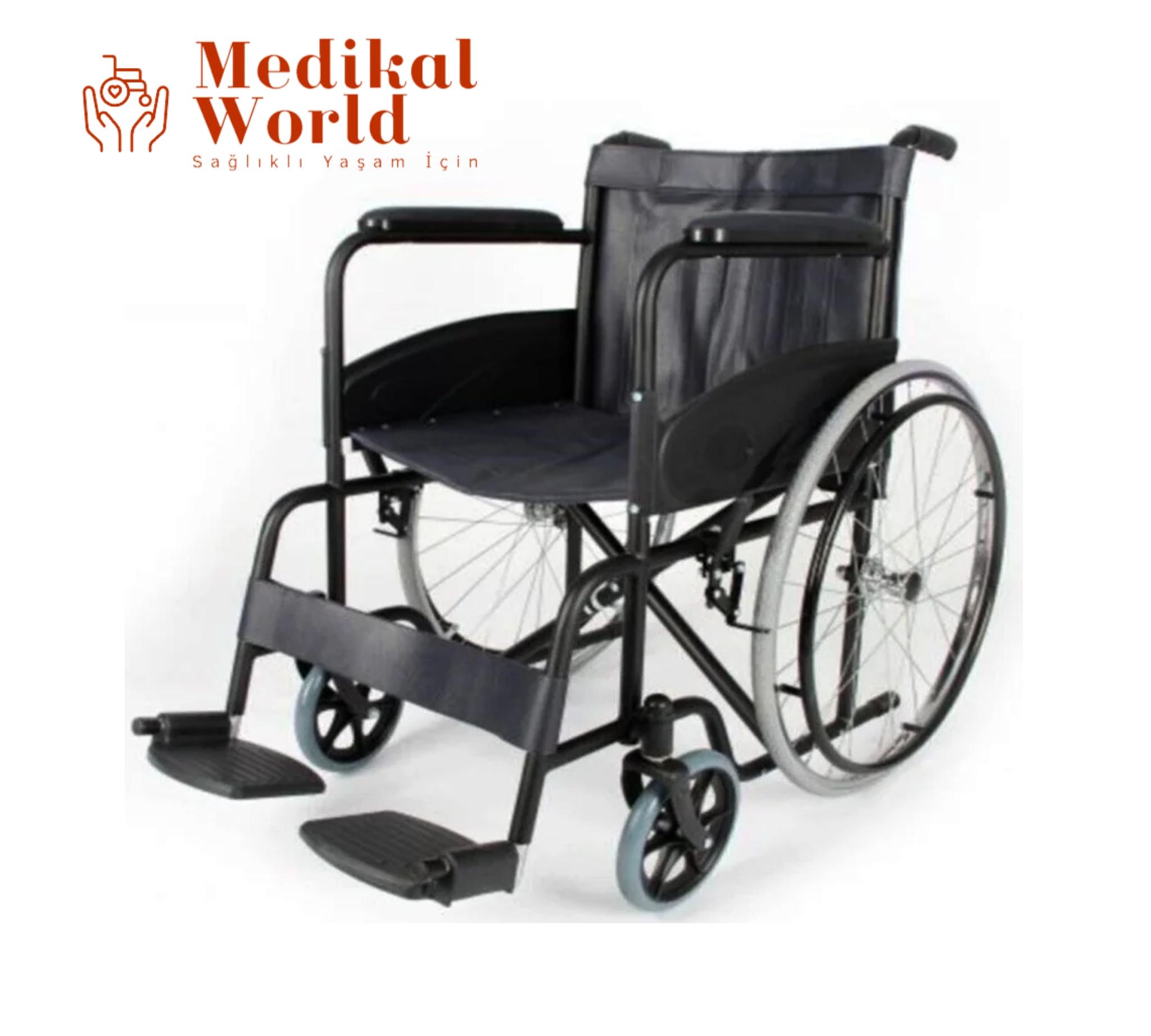 TAK%20|%20Manuel%20Tekerlekli%20Sandalye%20Kumaş%20Siyah