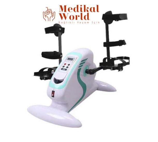 Bacak Sabitli Motorlu Egzersiz Pedalı