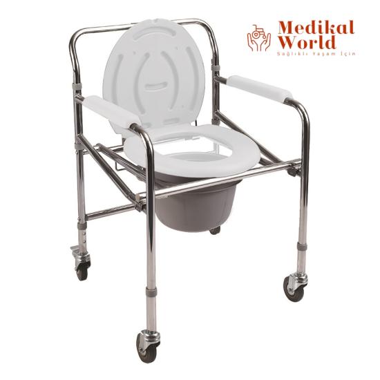 Poylin P561 Katlanır Komot Tuvalet Sandalyesi
